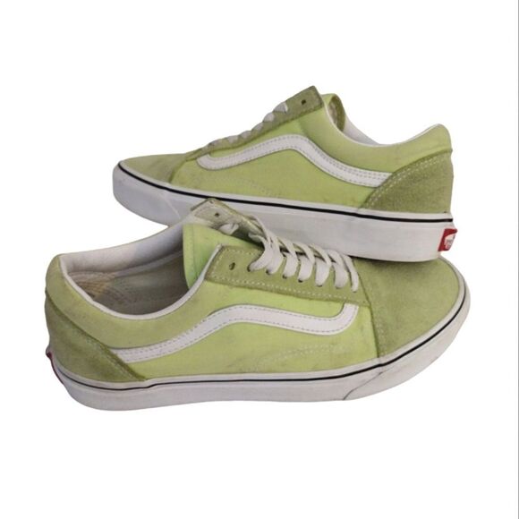 Vans Old Skool Sharp Green Suede Unisex Skate Sneakers W8 M6.5 - Picture 5 of 15